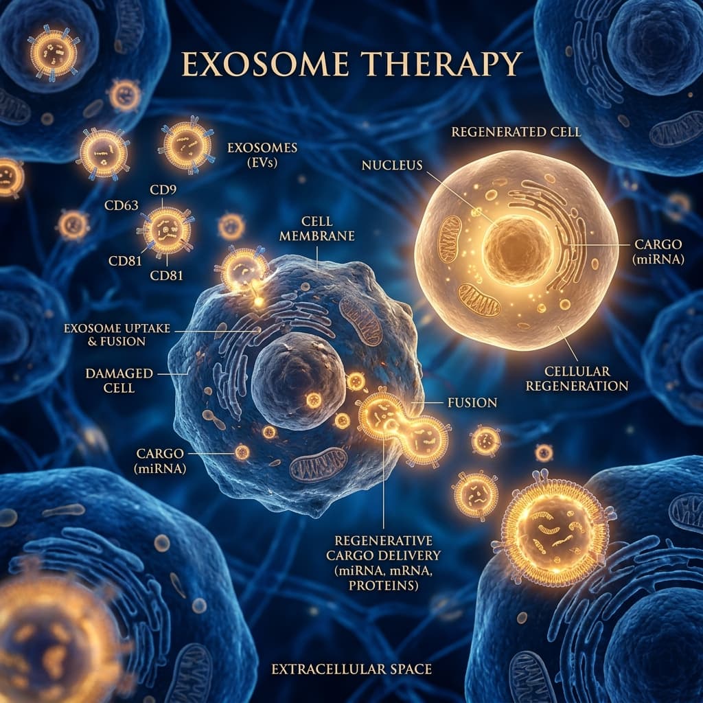 Terapia con Esosomi: Il Futuro della Guarigione Cellulare